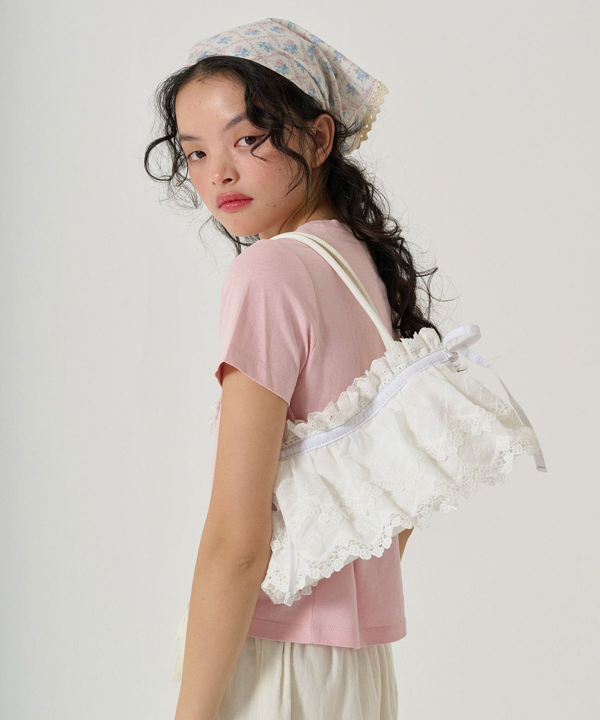 バッグ/小物/ハンドバッグ/レース