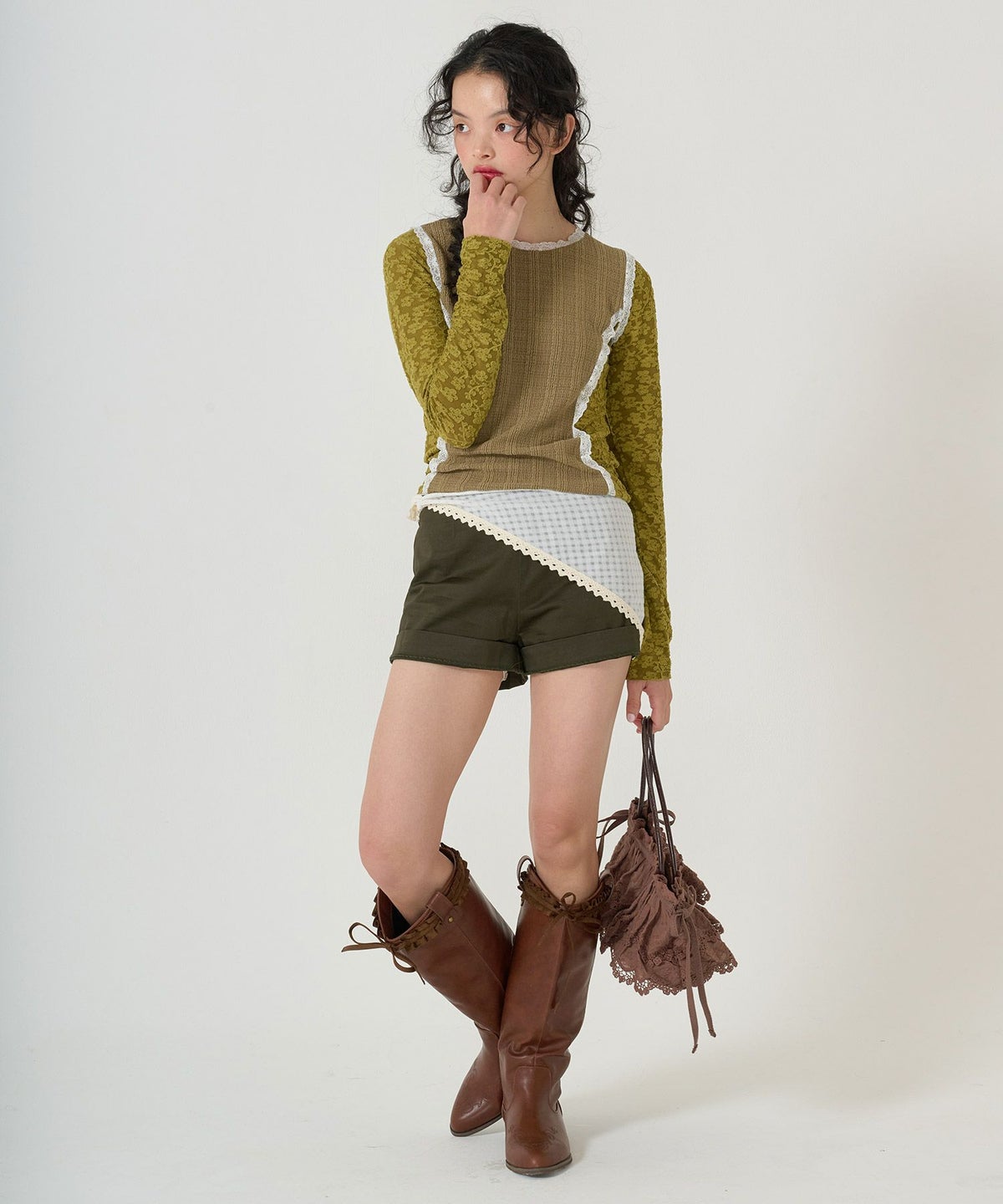 バッグ/小物/ハンドバッグ/レース