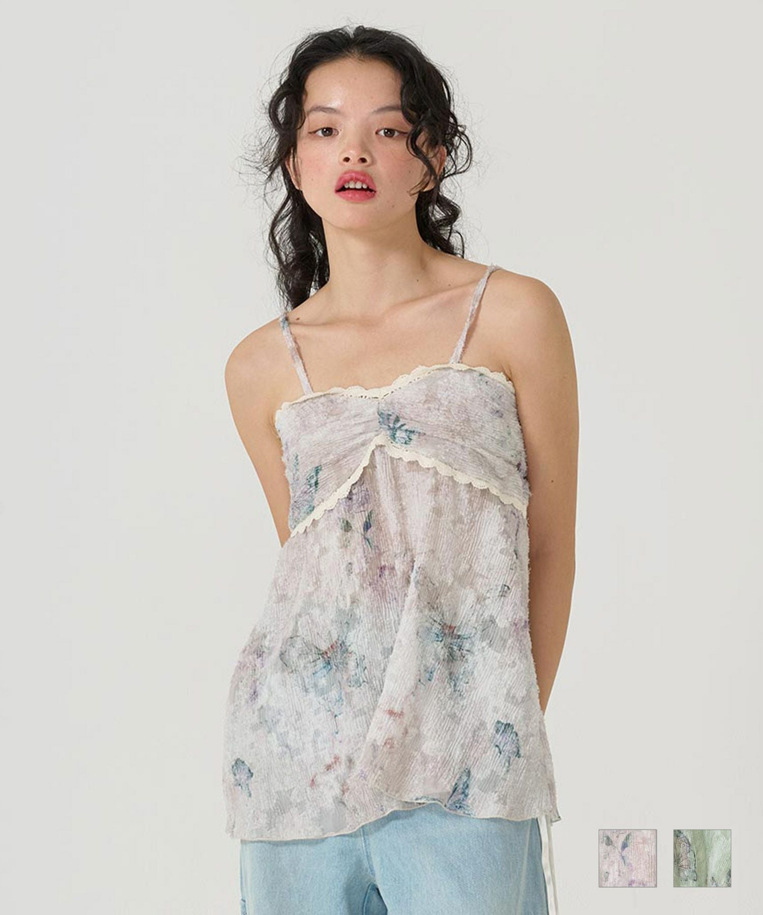 バタフライ フレアチュニック TINA：JOJUN 全2色｜tnj821-0999【6