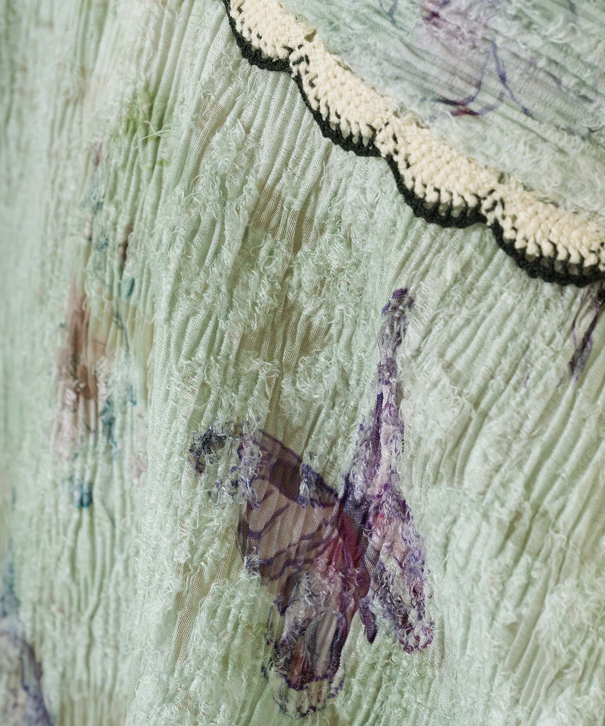 チュニック/ビンテージライク/バタフライ/トップス