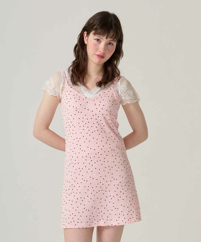 レース/カシュクール/トップス/ホワイト