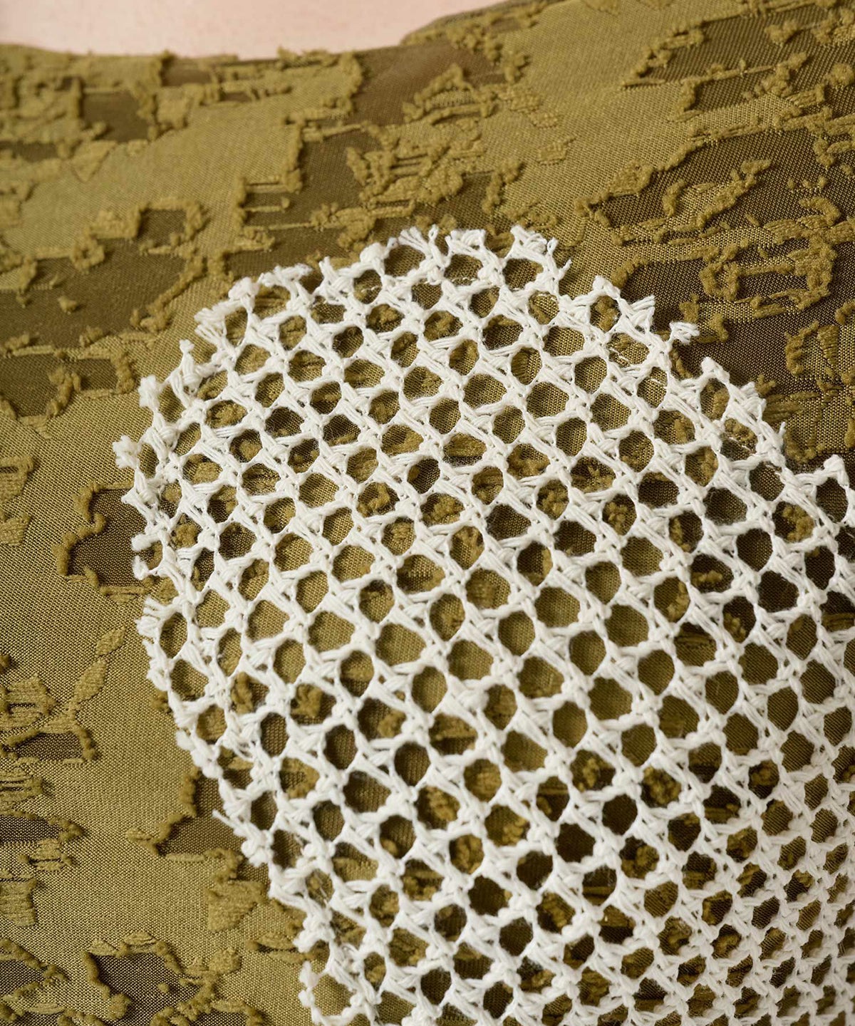 トップス/半袖/ドッキング/異素材