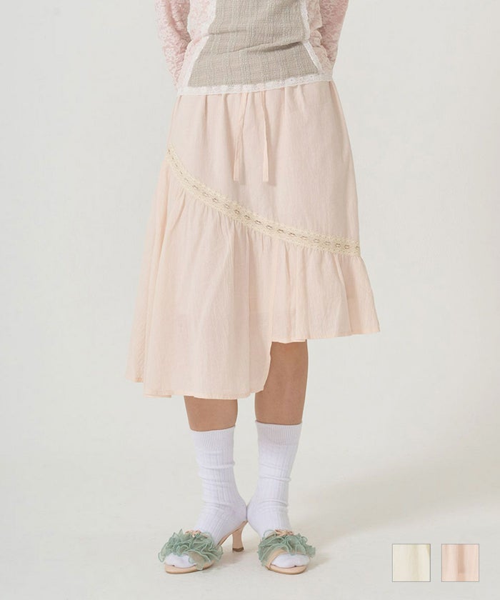 ボトムス/スカート/ギャザー