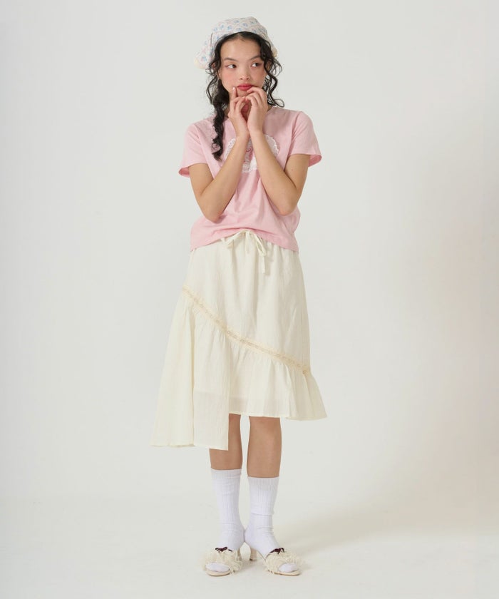 ボトムス/スカート/ギャザー