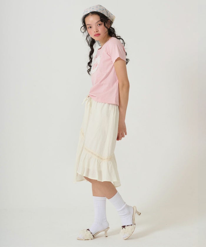 ボトムス/スカート/ギャザー