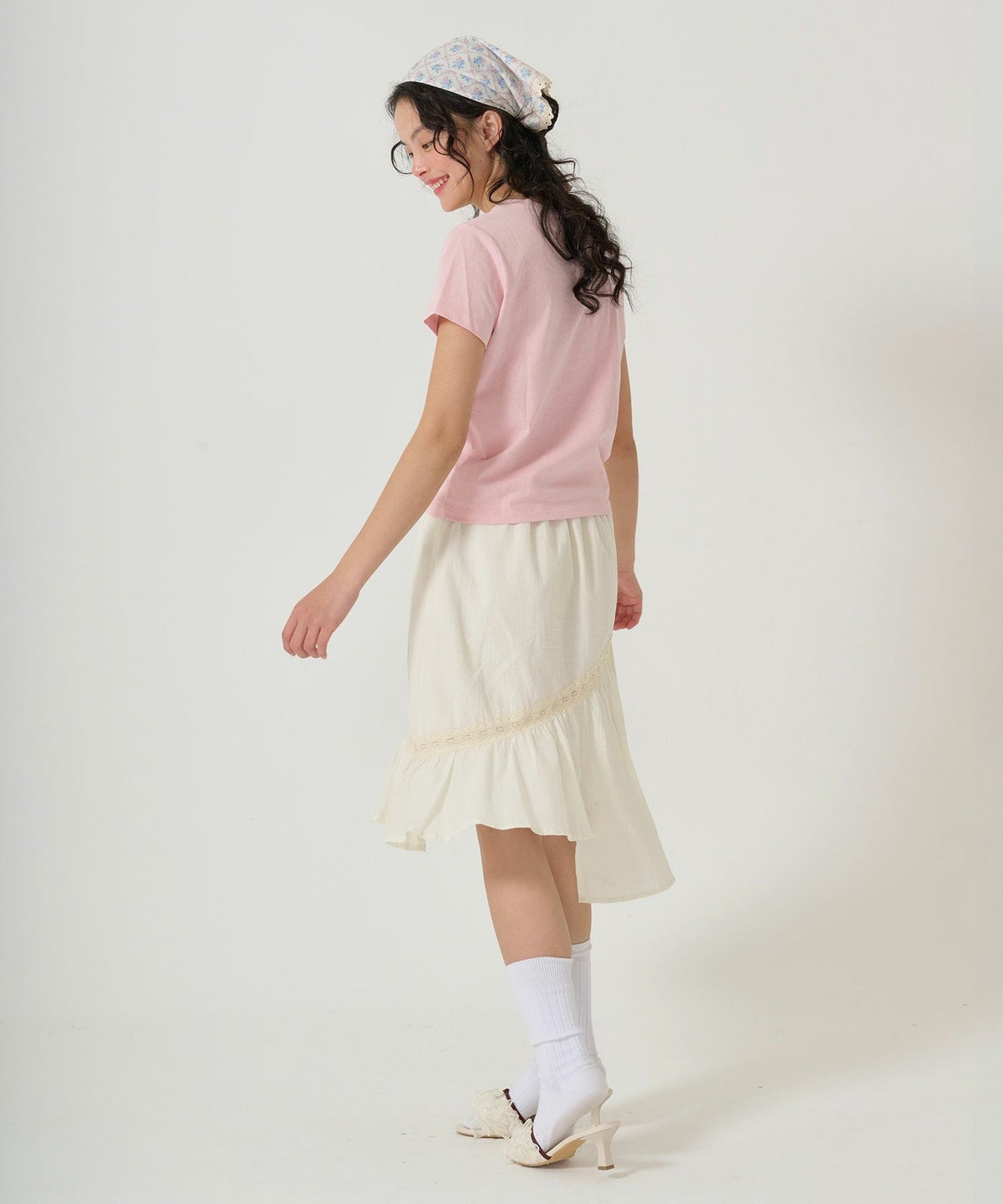 ボトムス/スカート/ギャザー