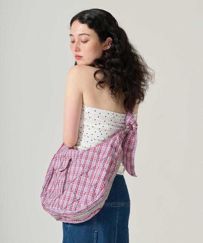 チェック/バッグ/ショルダーバッグ/トラベル/学校/仕事