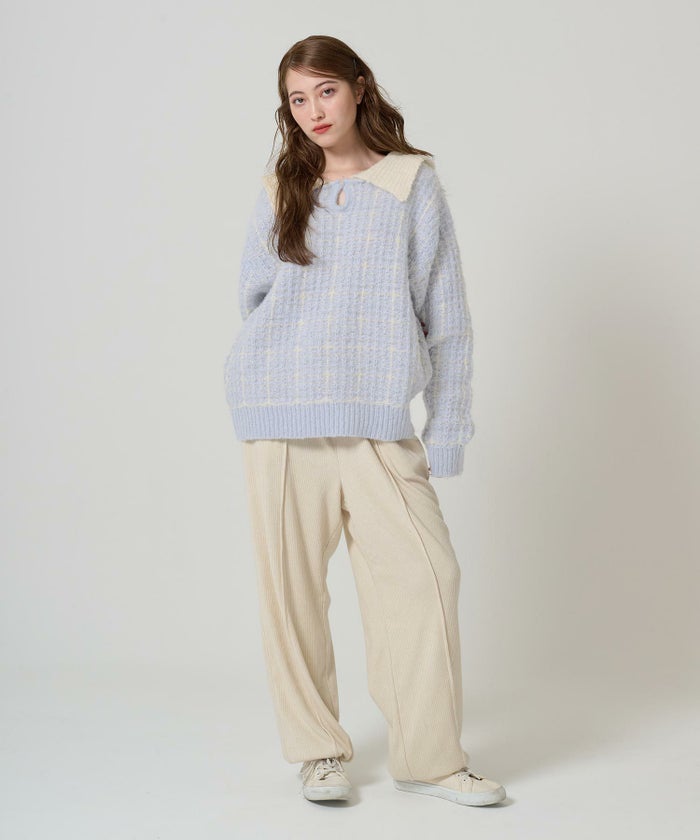 ニット/セーラーカラー