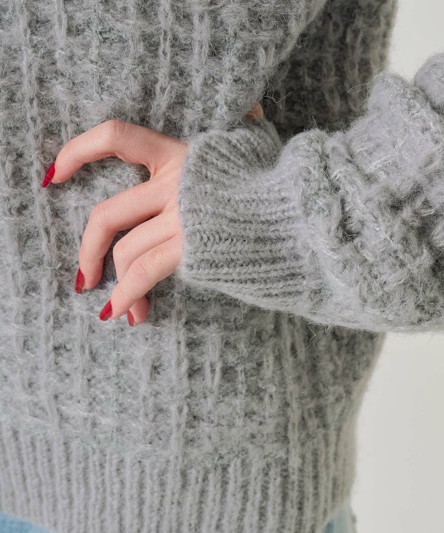 セーラーカラーニットプルオーバー*RUBY AND YOU セーラーカラーニットプルオーバー《WINTER KNIT COLLECTION》