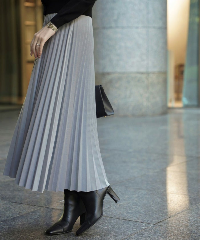 オールシーズン総ゴムベーシック切りっぱなし/ピンクベージュ/ベージュ/グレー/ブラック/M