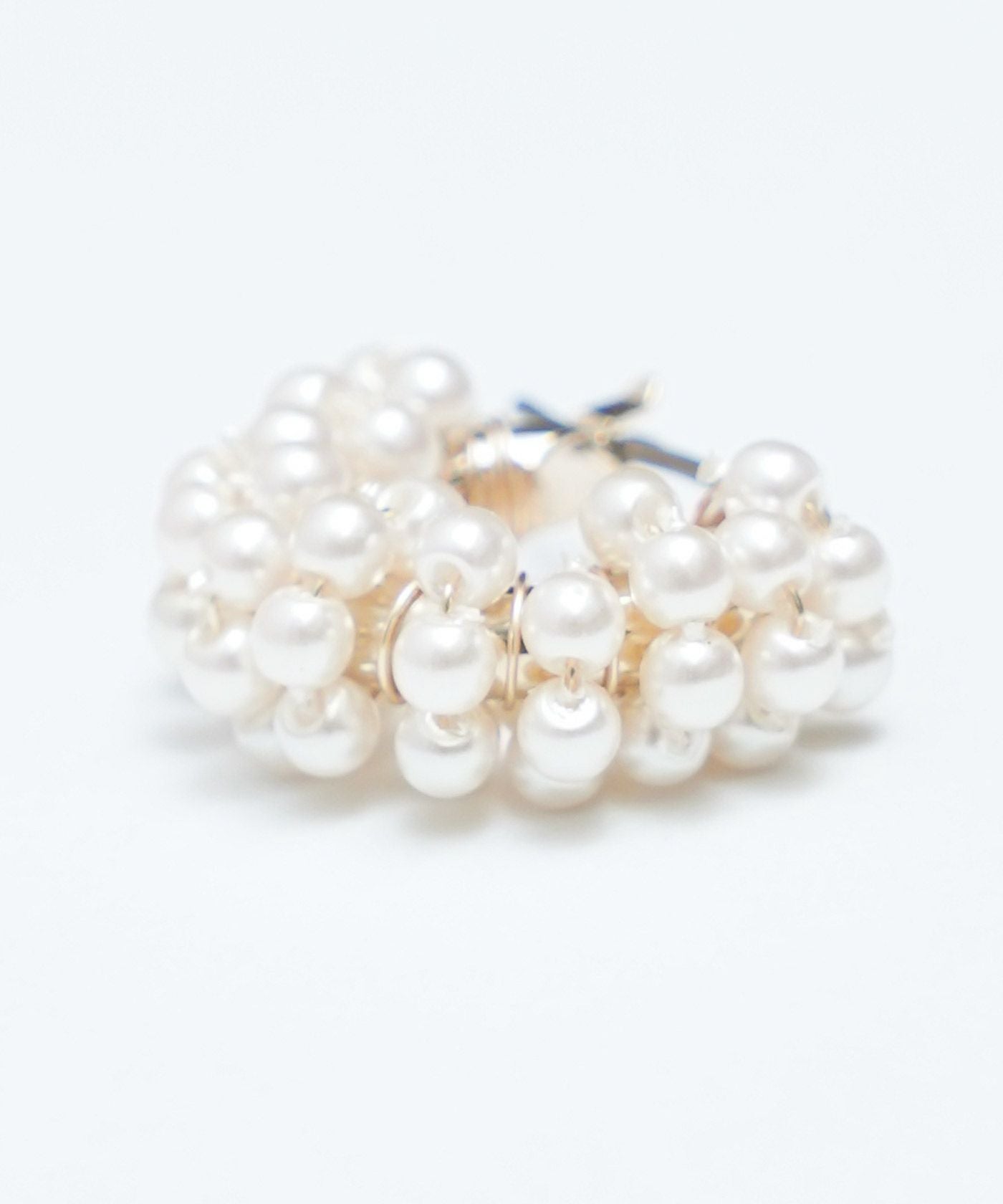 バブルパールフープピアス バブル パール フープ ピアス Bubble Pearl Hoop Pierce （Liala） 全1