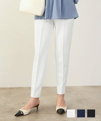 新色追加 手洗い可 S M L レディース 大人女子 同窓会 入学式 卒業式 セレモニー オフィス ネイビー 黒 大人 美脚 ジョイントスペース オケージョン きれいめ 美脚 パンツ Liala×PG