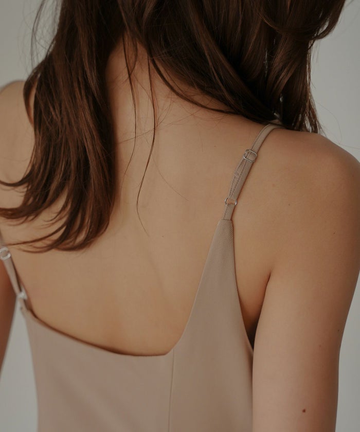 アシンメトリー ドレープ キャミ ワンピース KINO THE KEI