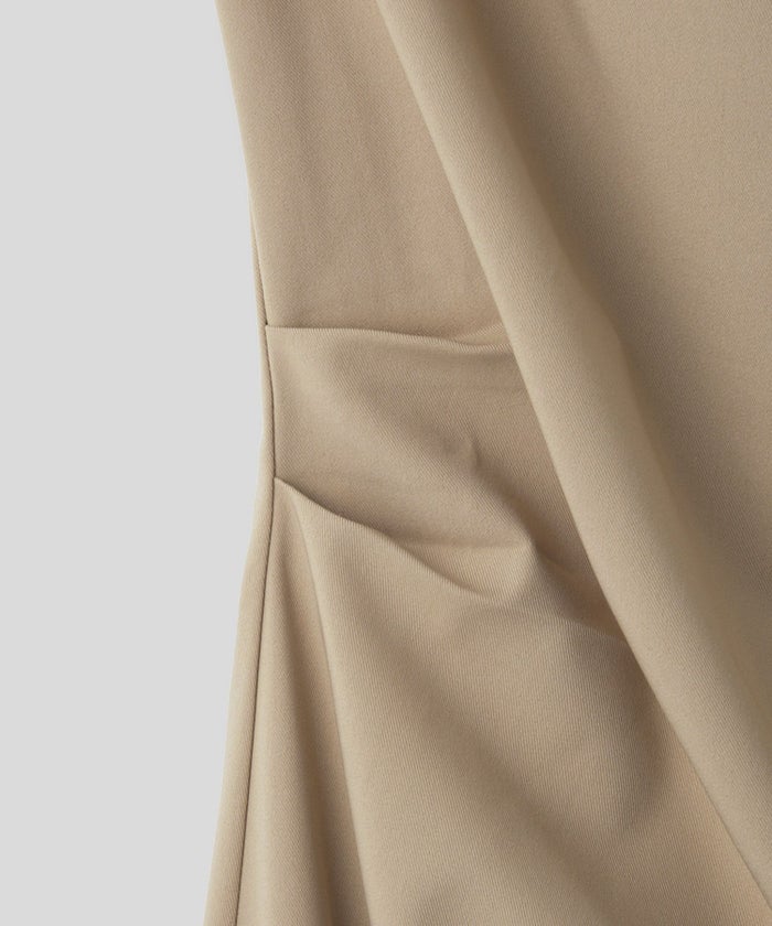 アシンメトリー ドレープ キャミ ワンピース KINO THE KEI