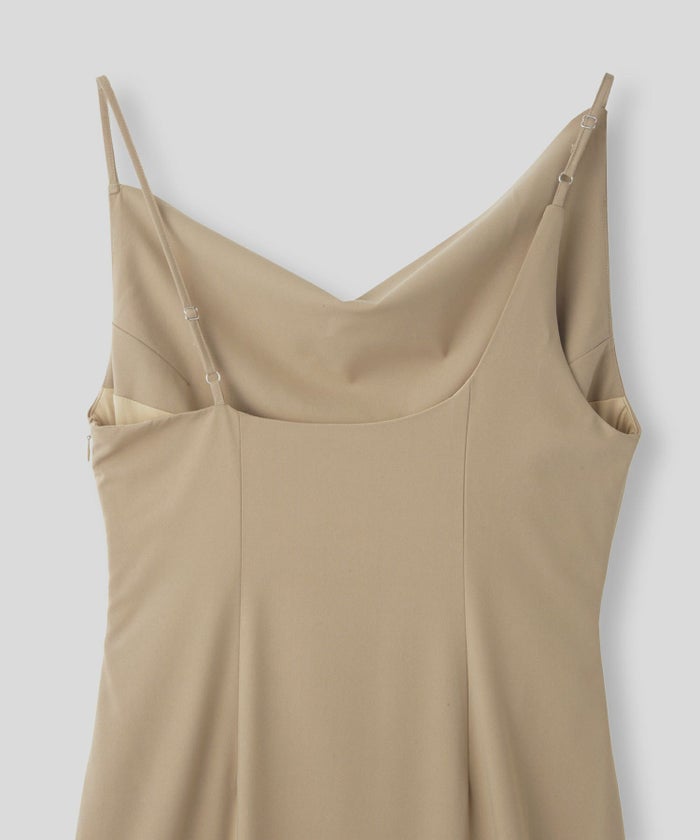 アシンメトリー ドレープ キャミ ワンピース KINO THE KEI