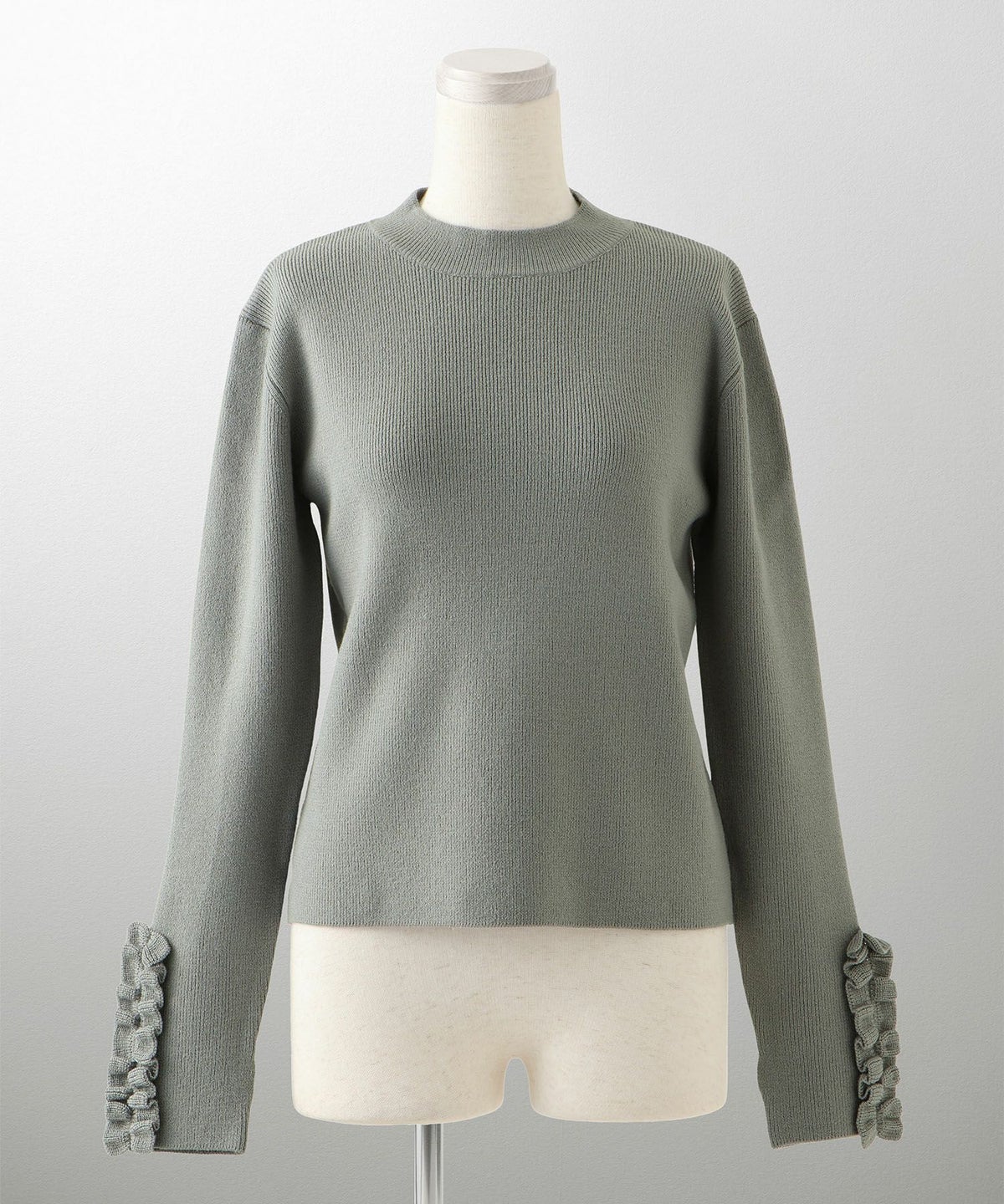 指穴 上品 ベーシック リブニット アームウォーマー トレンド 防寒/アイボリー/ベージュ/グレー/ブラック/M