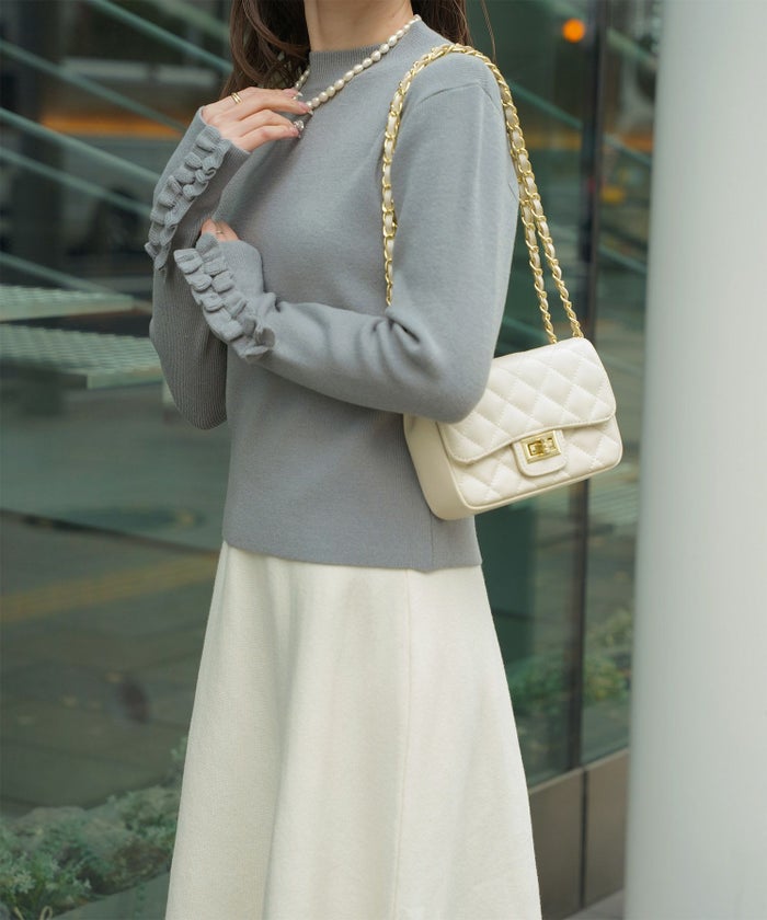 指穴 上品 ベーシック リブニット アームウォーマー トレンド 防寒/アイボリー/ベージュ/グレー/ブラック/M