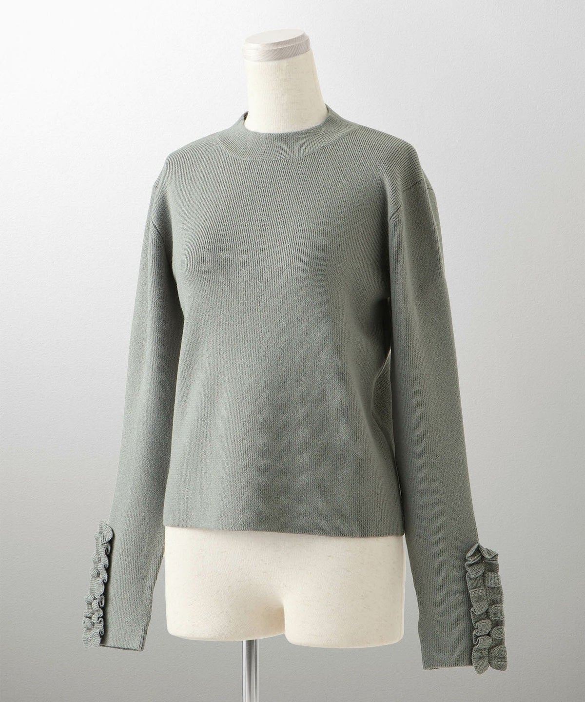 指穴 上品 ベーシック リブニット アームウォーマー トレンド 防寒/アイボリー/ベージュ/グレー/ブラック/M