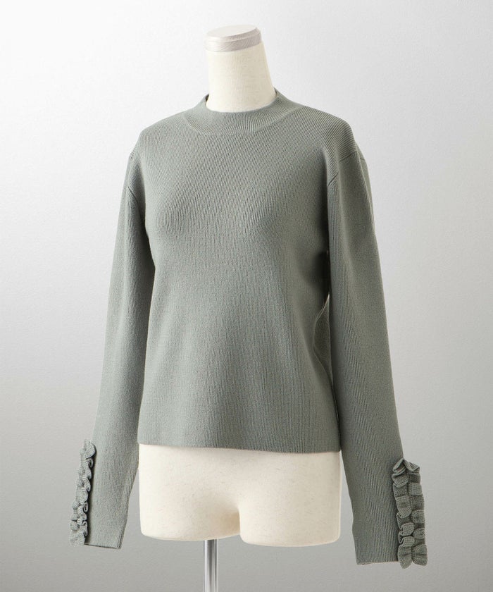 指穴 上品 ベーシック リブニット アームウォーマー トレンド 防寒/アイボリー/ベージュ/グレー/ブラック/M