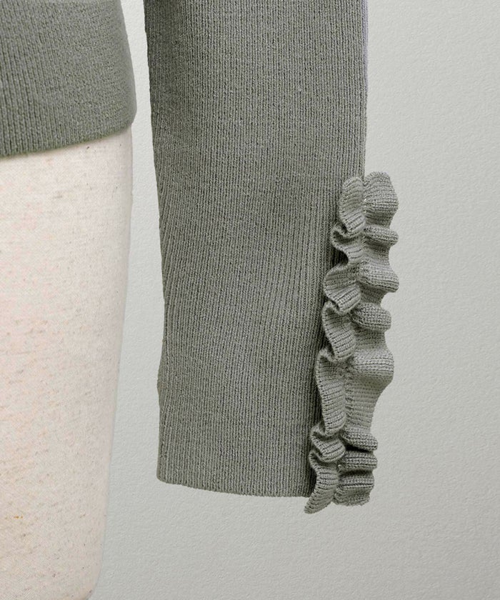 指穴 上品 ベーシック リブニット アームウォーマー トレンド 防寒/アイボリー/ベージュ/グレー/ブラック/M