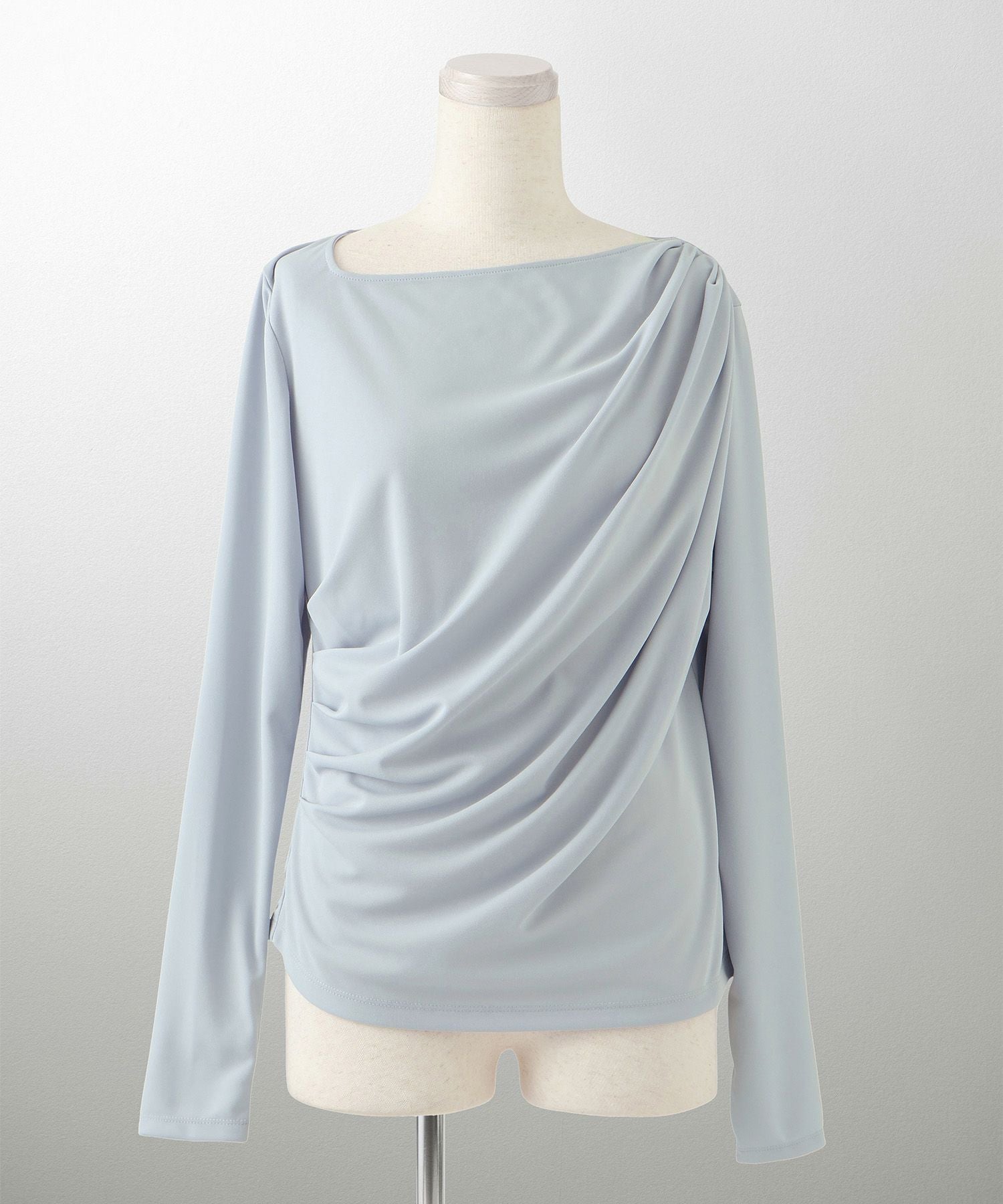 アシンメトリー ドレープ トップス HUIT 全4色｜hit511-0201【1