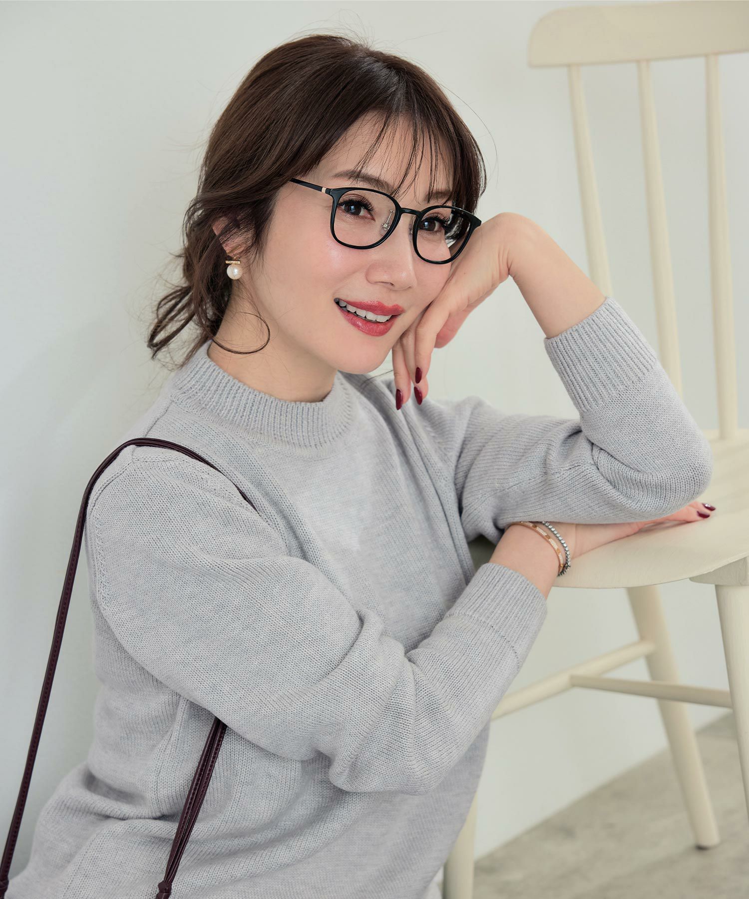 インターシャニットトップ 洗える】インターシャ ロゴ ニット / 23区 | ファッション通販 【公式