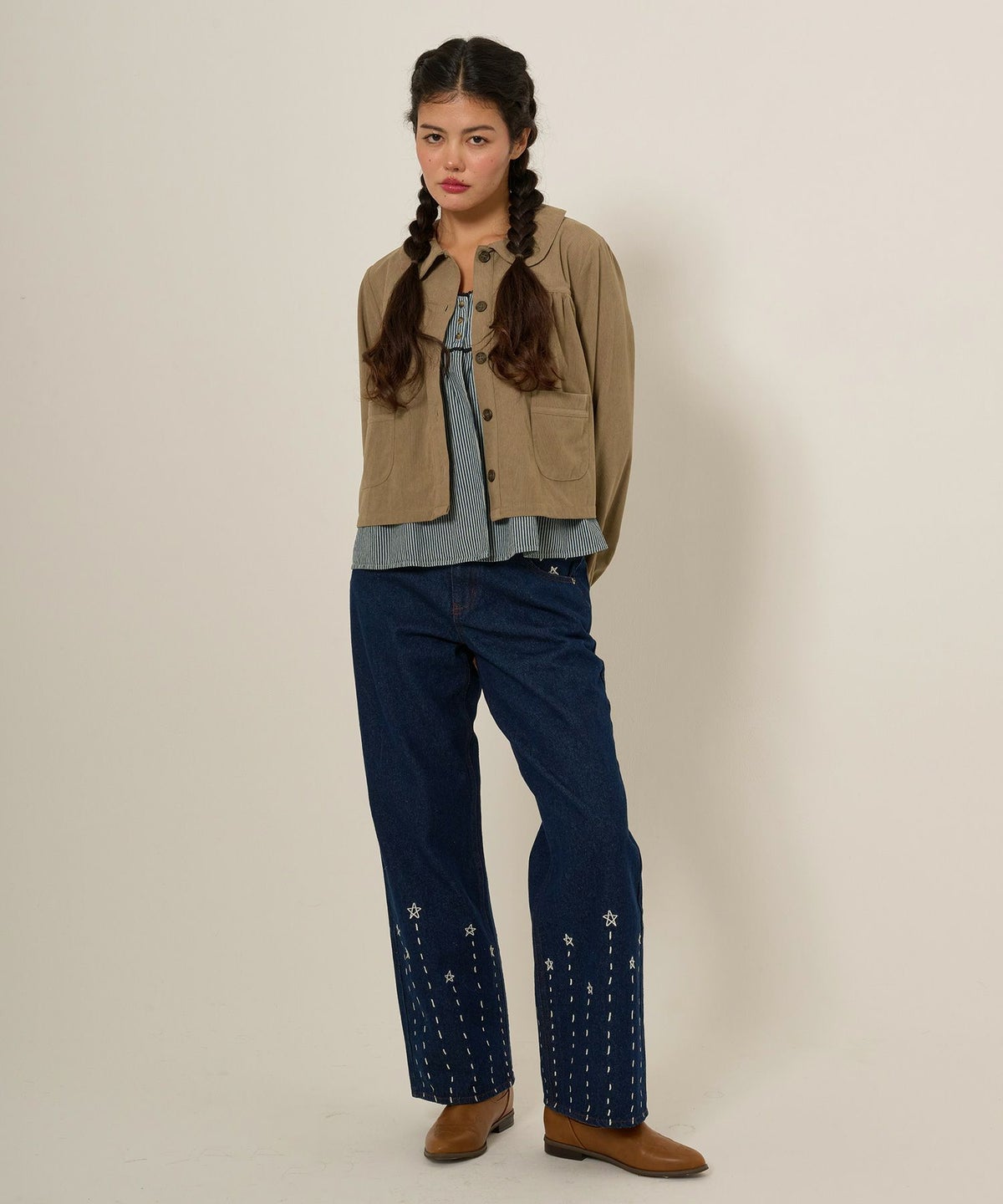 トップス/ライトアウター/ウエスタン