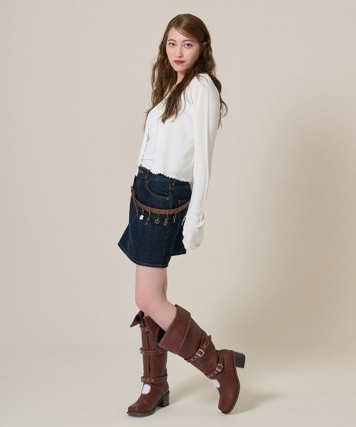 カーディガン/レース/刺繍入り