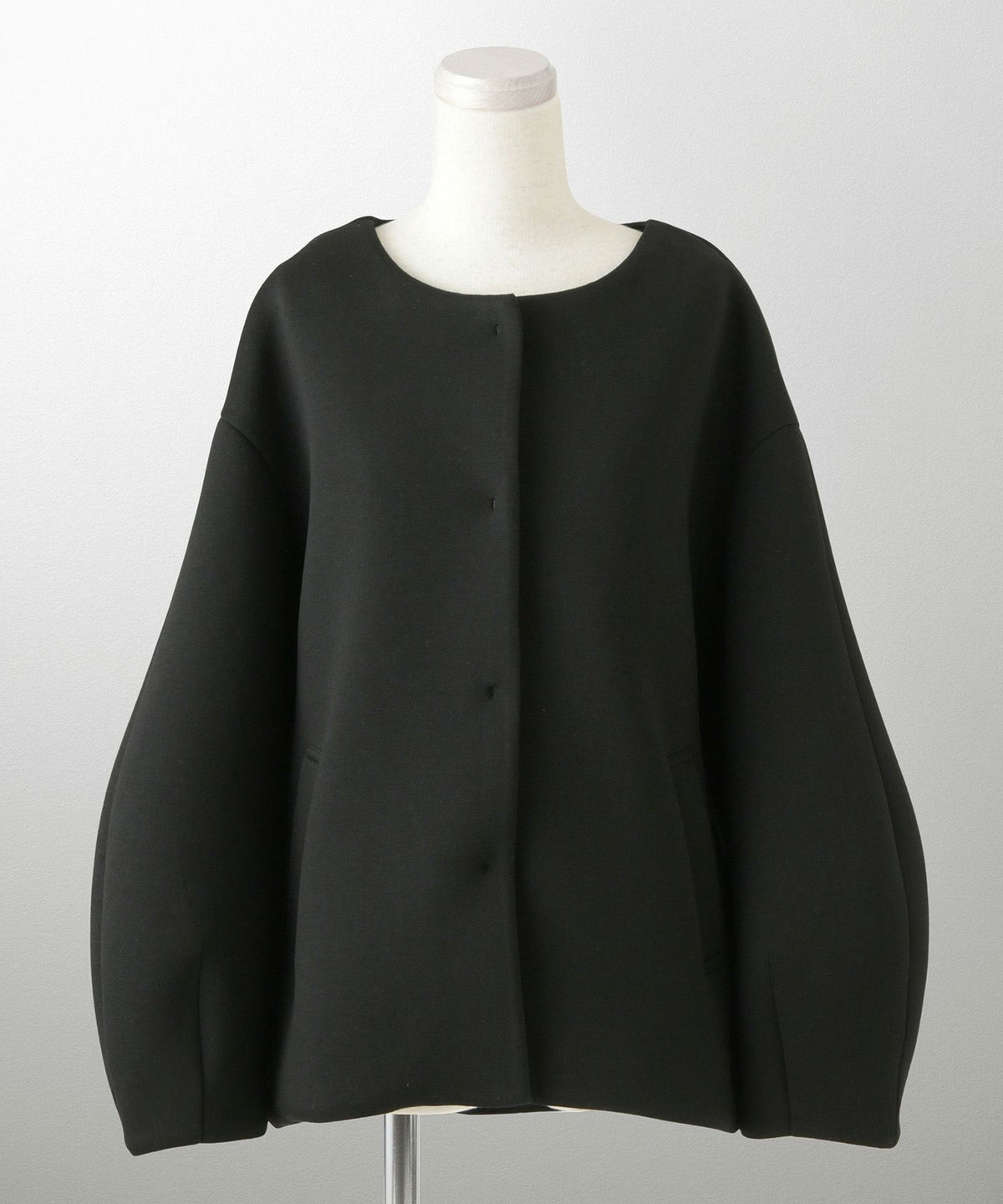 レディース 春 上品 きれいめ/グレー/イエロー/ブラック/M/ノーカラー/長袖