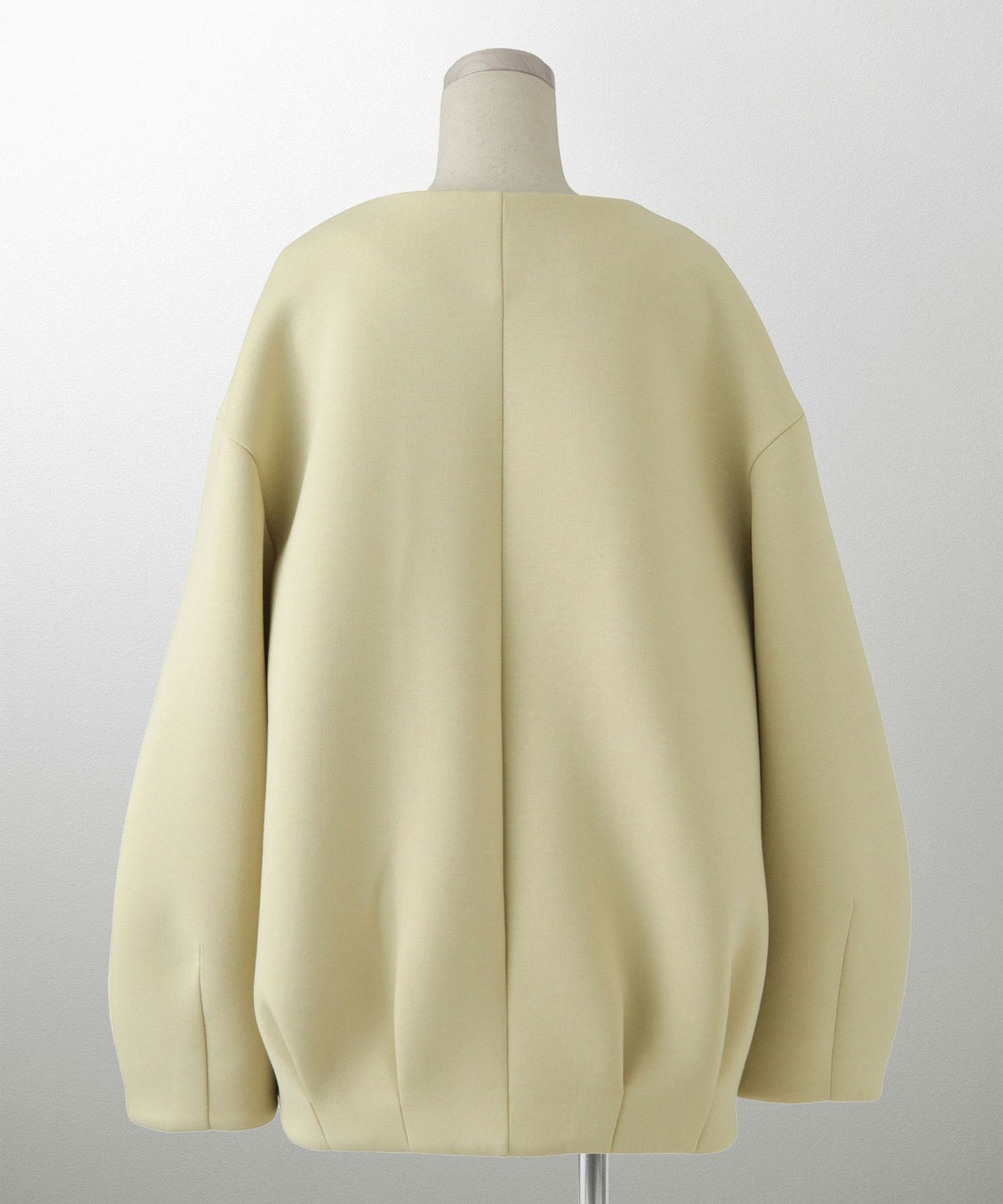 レディース 春 上品 きれいめ/グレー/イエロー/ブラック/M/ノーカラー/長袖