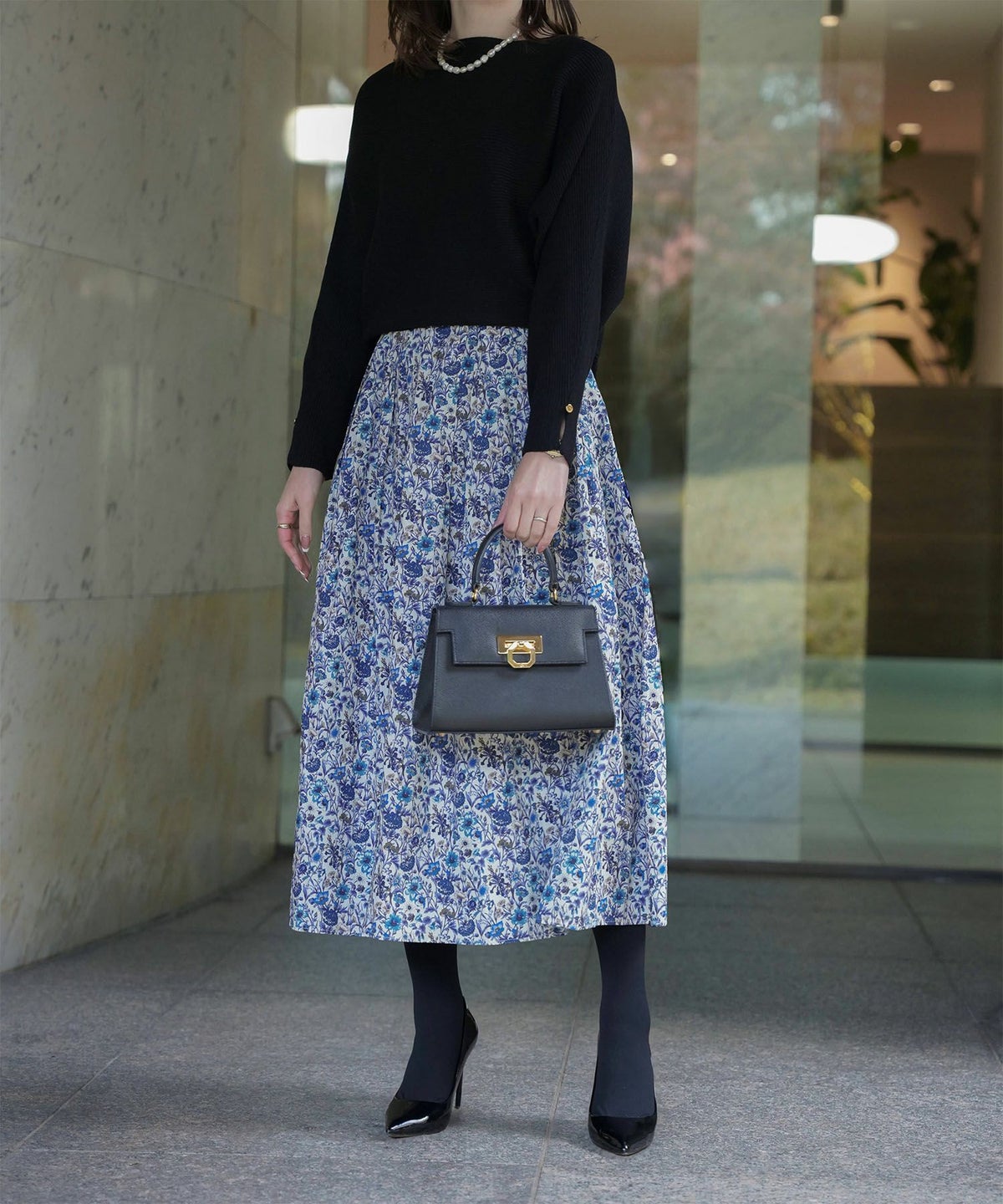 レディース ボートネック 袖 春/アイボリー/ピンク/グレー/ブラック/M/スリット/長袖