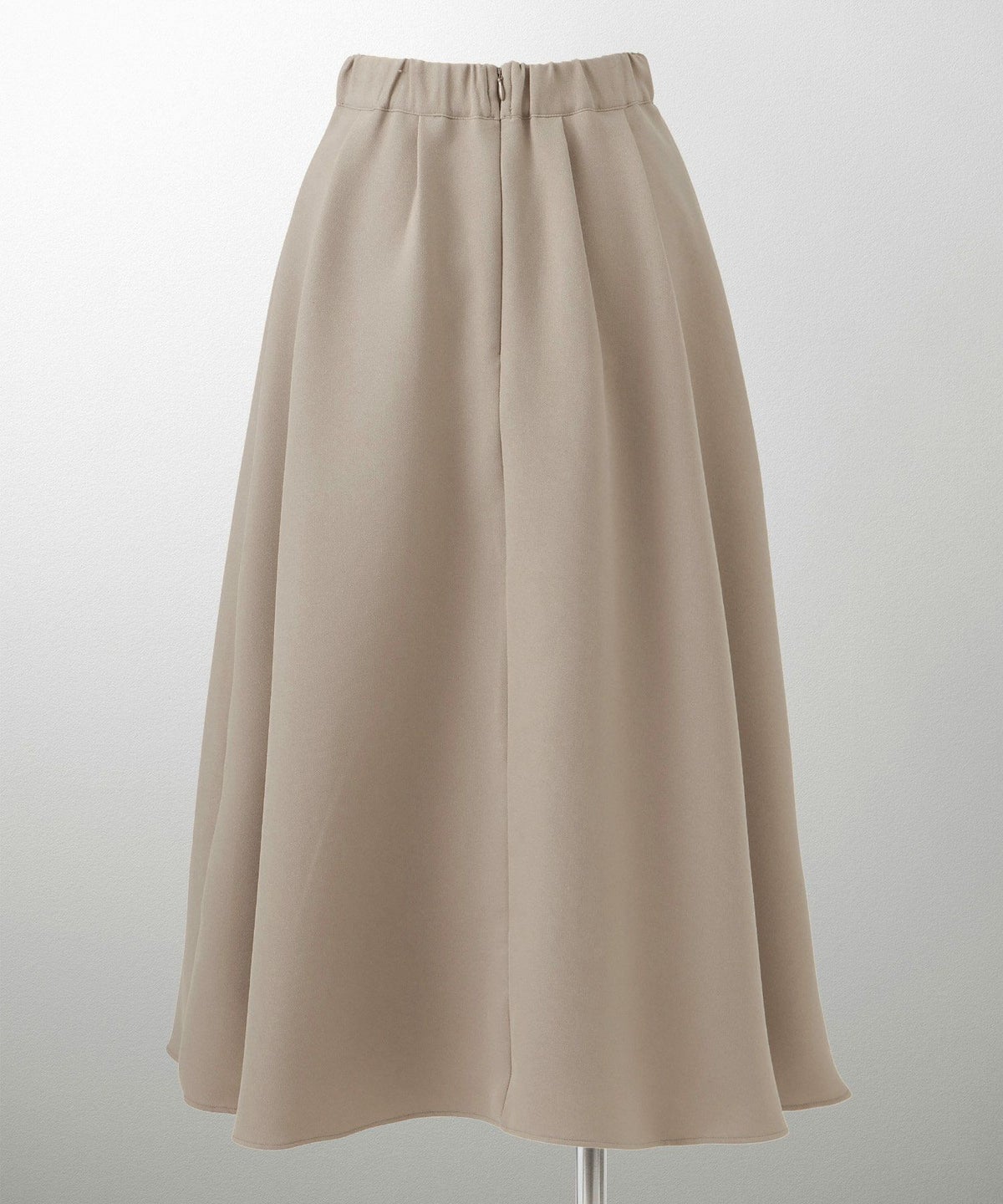 アシンメトリーデザイン ラッフル ラップスカート アイボリー/キャメル/ブラック/M