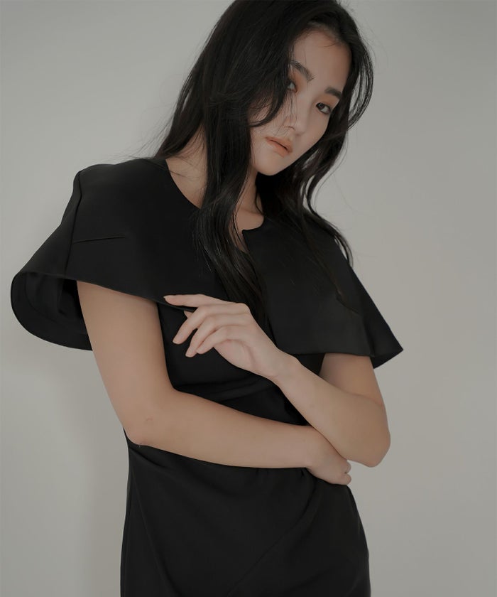 サテン ケープ ジャケット KINO THE KEI