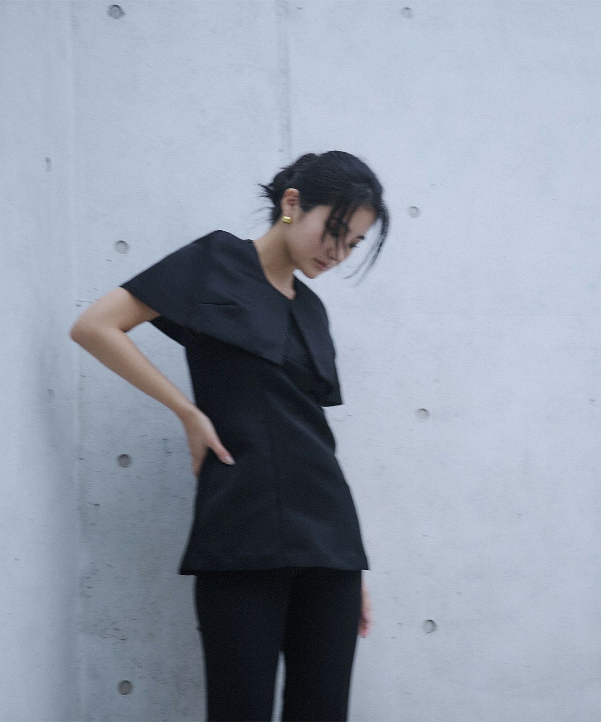 サテン ケープ ジャケット KINO THE KEI