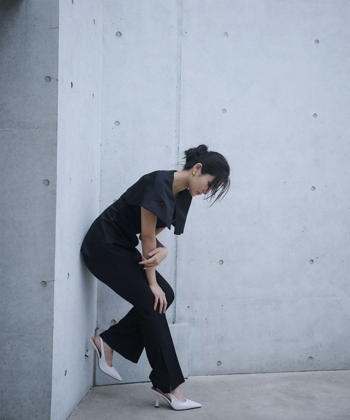 サテン ケープ ジャケット KINO THE KEI