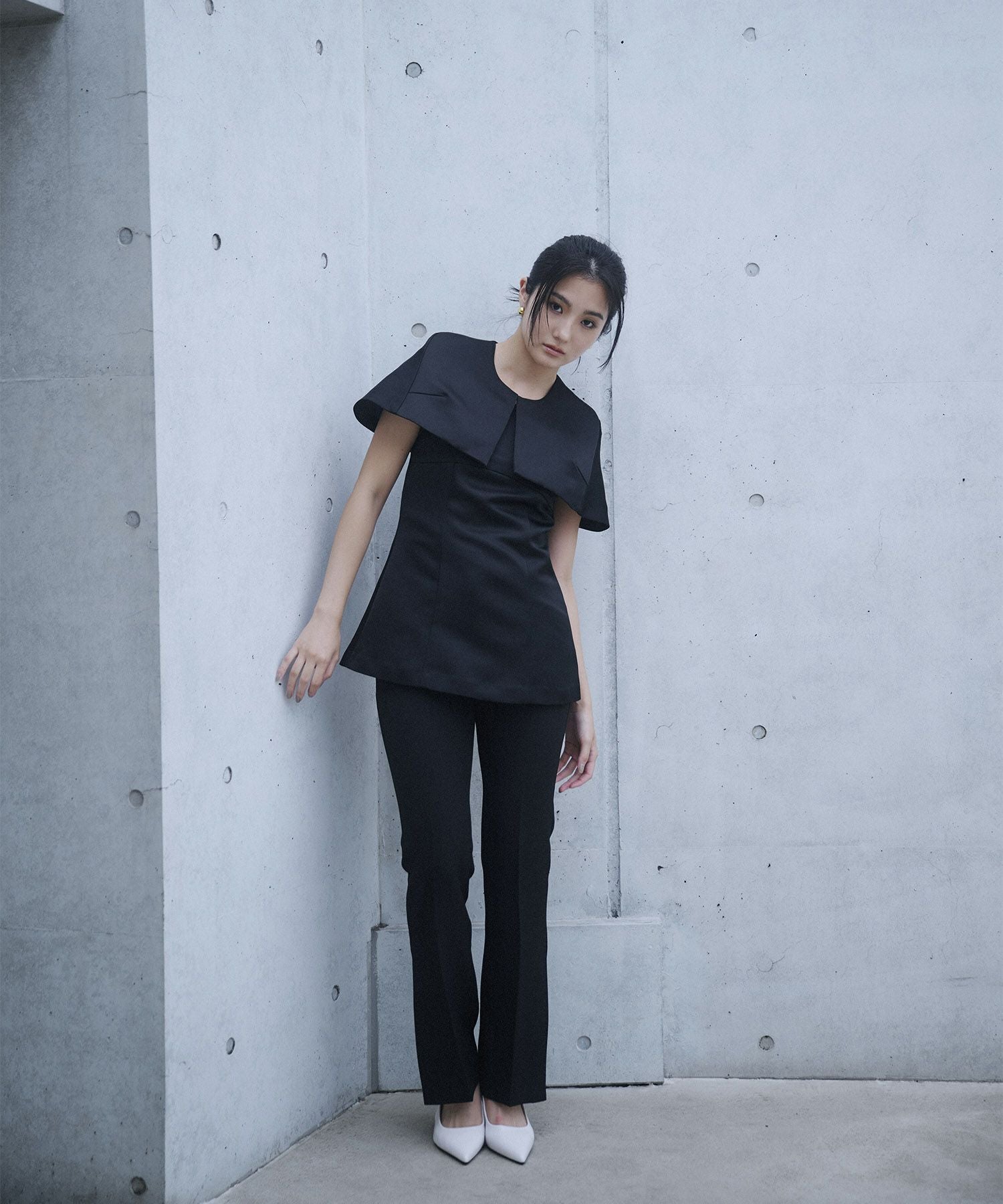 ARCHIVE COLLECTION 裾 スリット スラックス パンツ KINO THE KEI 全2