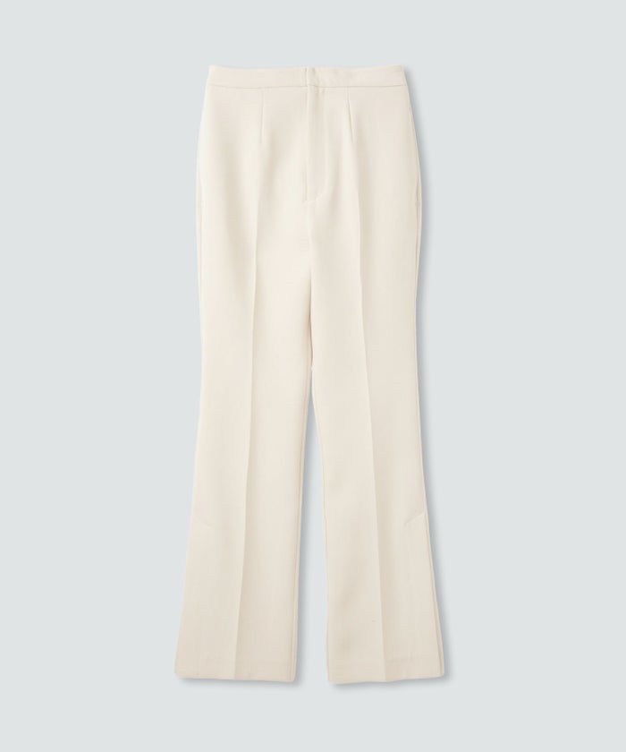 裾 スリット スラックス パンツ KINO THE KEI