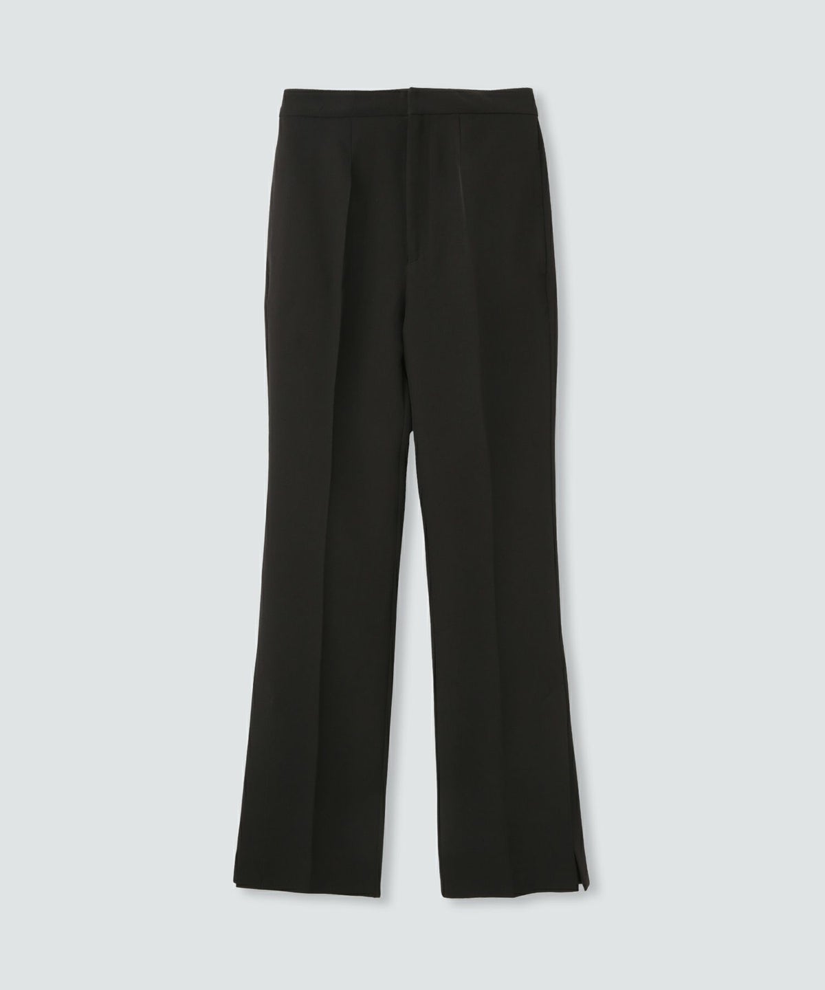 裾 スリット スラックス パンツ KINO THE KEI