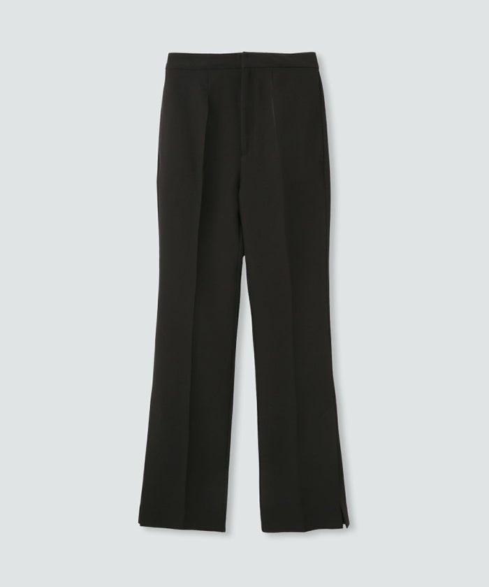 裾 スリット スラックス パンツ KINO THE KEI