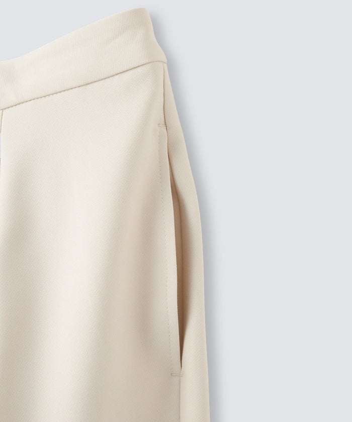 裾 スリット スラックス パンツ KINO THE KEI