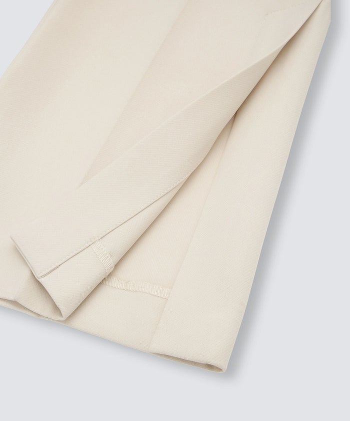 裾 スリット スラックス パンツ KINO THE KEI