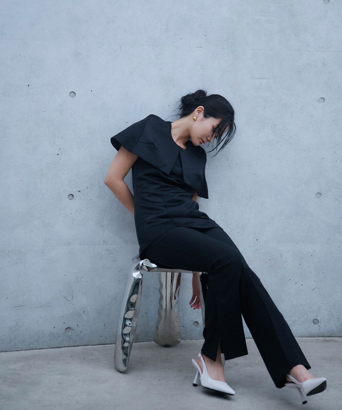 フェテッシュ サテン プルオーバー KINO THE KEI