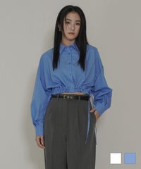 ショート ギャザー シャツ KINO THE KEI