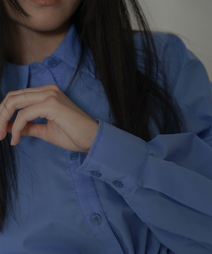 ショート ギャザー シャツ KINO THE KEI