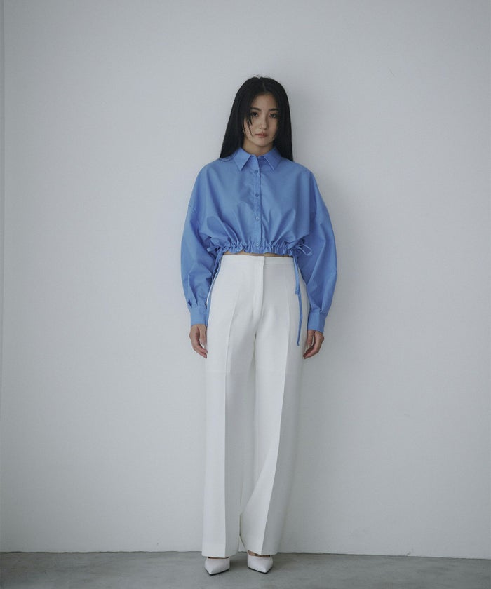 ショート ギャザー シャツ KINO THE KEI