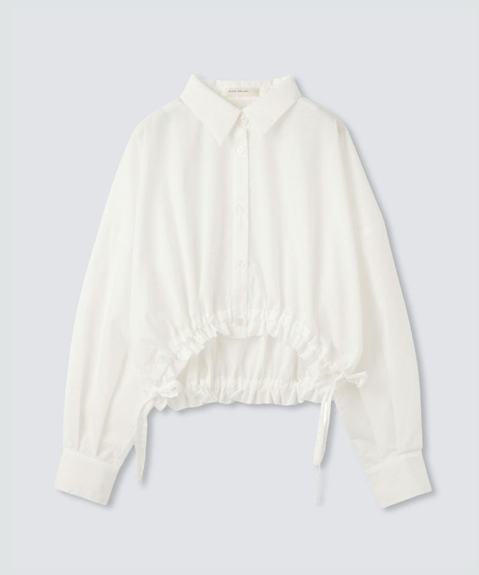 ショート ギャザー シャツ KINO THE KEI