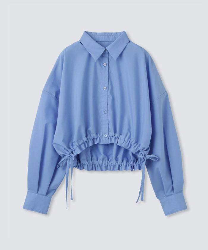 ショート ギャザー シャツ KINO THE KEI