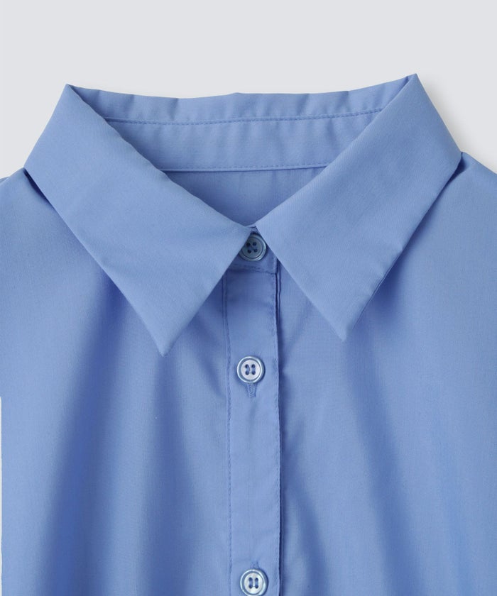 ショート ギャザー シャツ KINO THE KEI