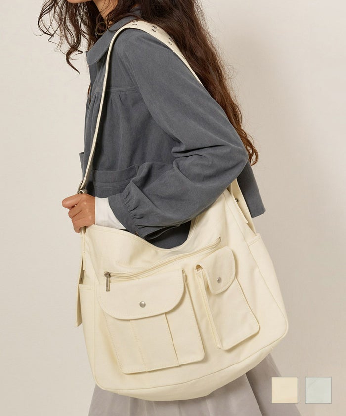 ショルダーバッグ/バッグ/キャンバス地