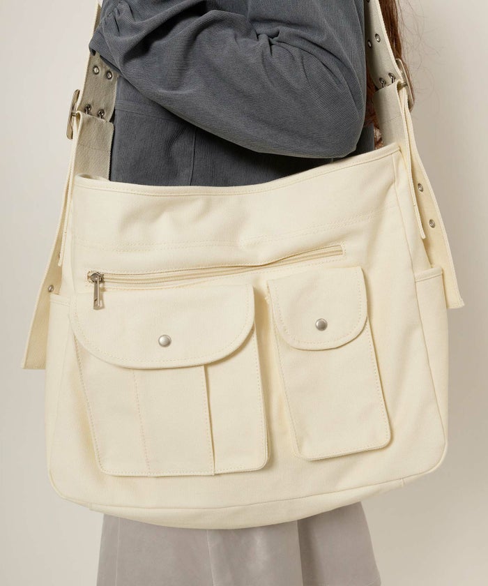 ショルダーバッグ/バッグ/キャンバス地